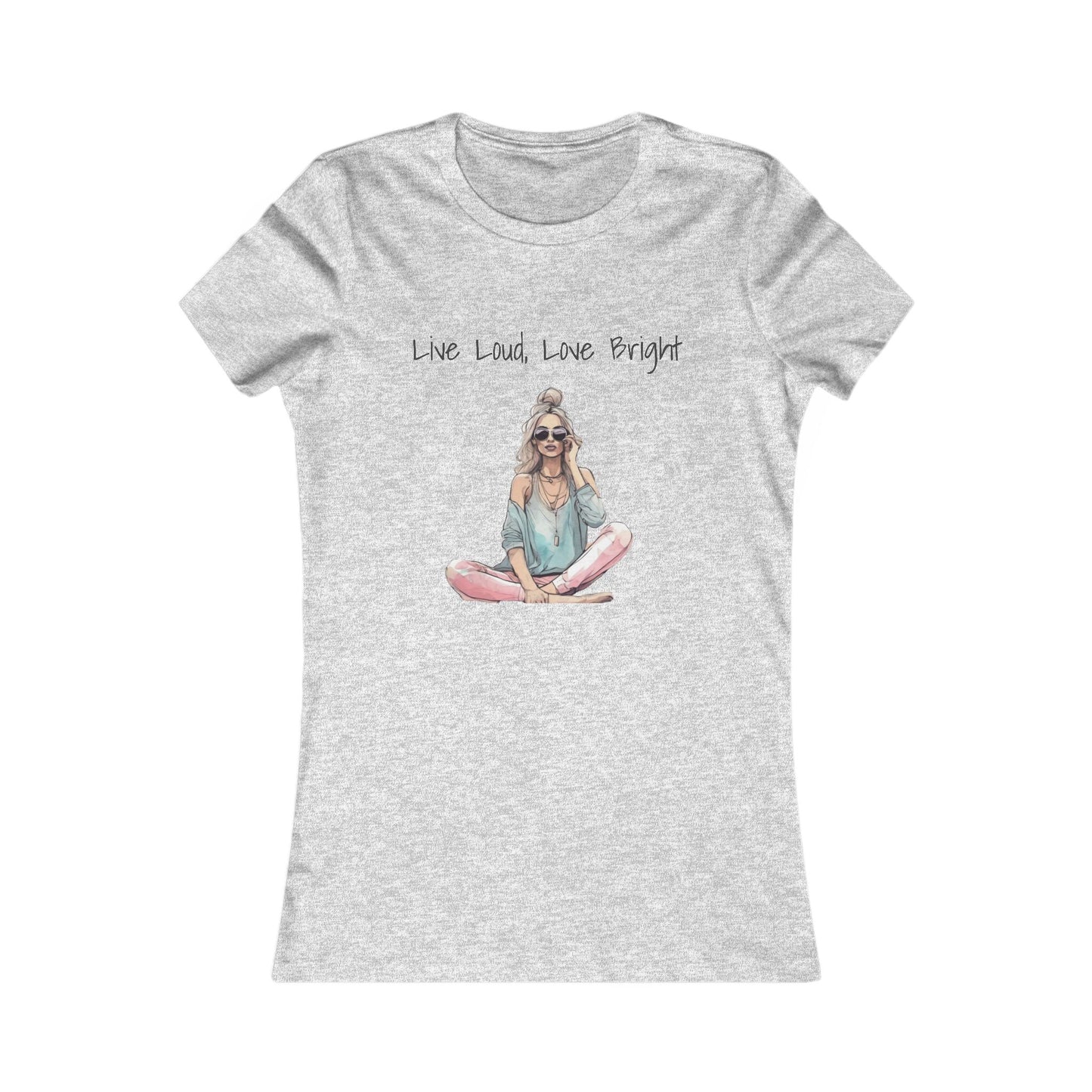 Women's Tee - Live, Love Perfect Tee - Lindsey Lou - Multi-Color Options