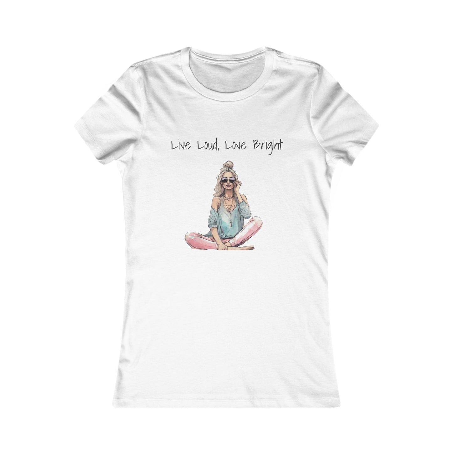Women's Tee - Live, Love Perfect Tee - Lindsey Lou - Multi-Color Options