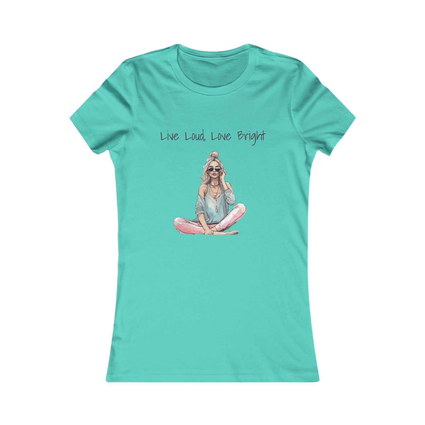 Women's Tee - Live, Love Perfect Tee - Lindsey Lou - Multi-Color Options