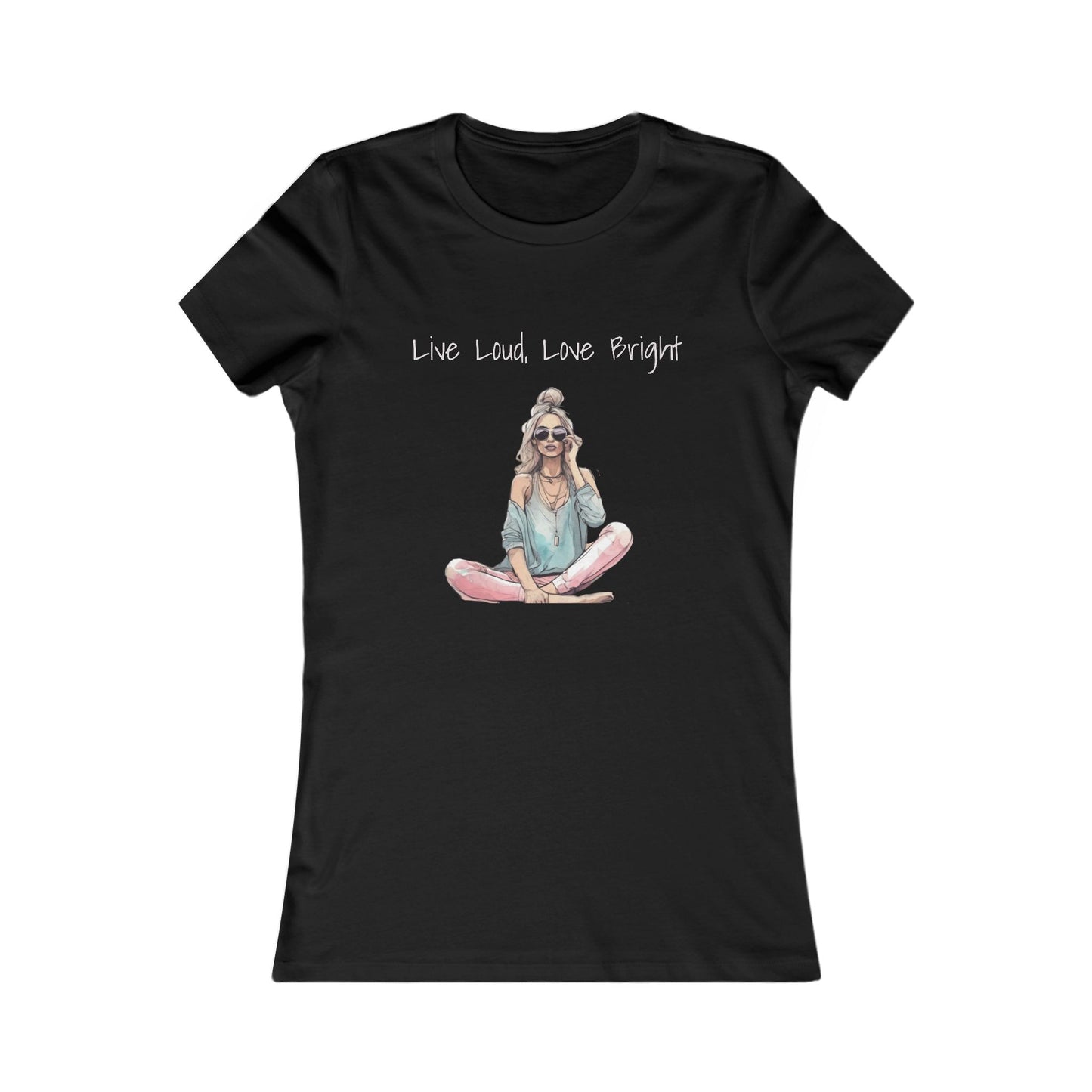 Women's Tee - Live, Love Perfect Tee - Lindsey Lou - Multi-Color Options
