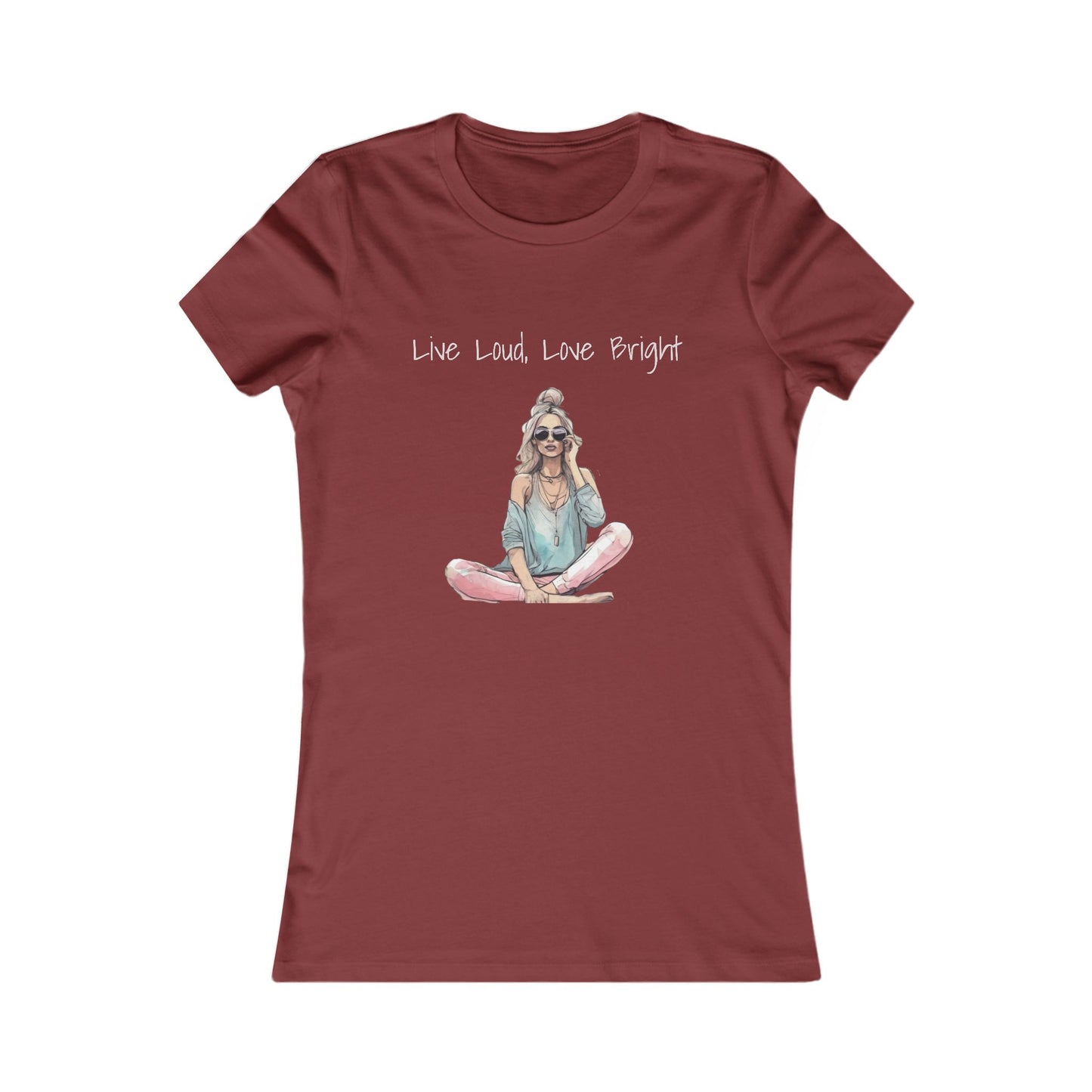 Women's Tee - Live, Love Perfect Tee - Lindsey Lou - Multi-Color Options