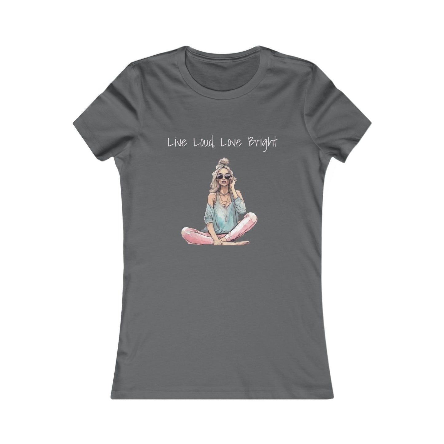 Women's Tee - Live, Love Perfect Tee - Lindsey Lou - Multi-Color Options