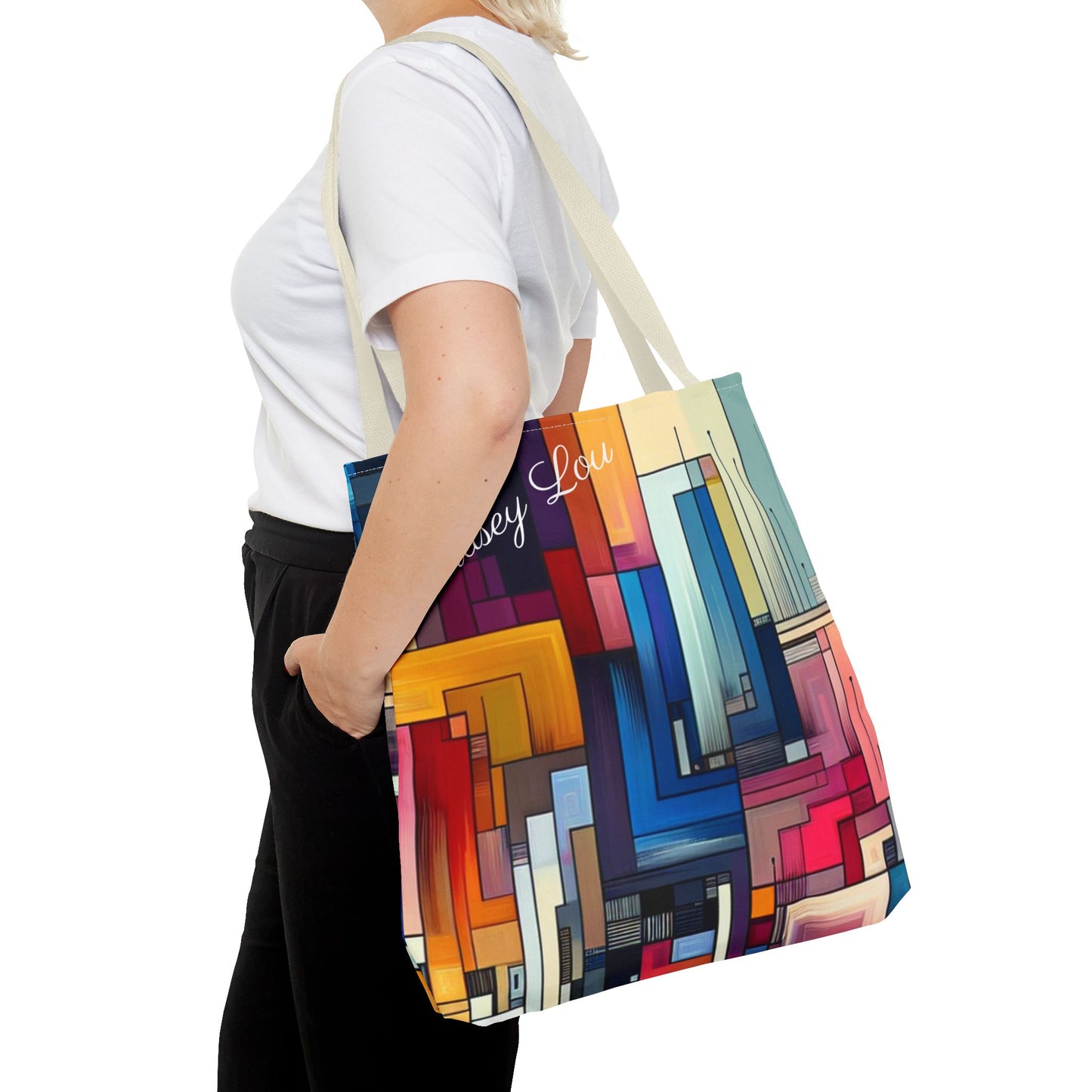 Contemporary Tote Bag from Lindsey Lou