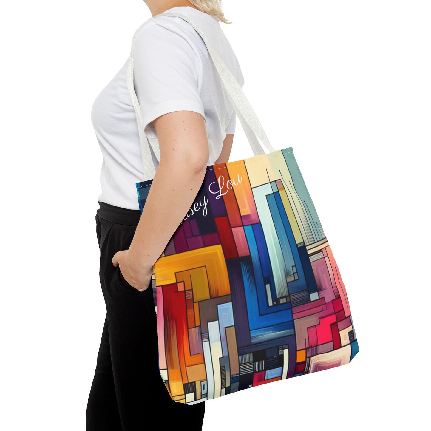 Contemporary Tote Bag from Lindsey Lou