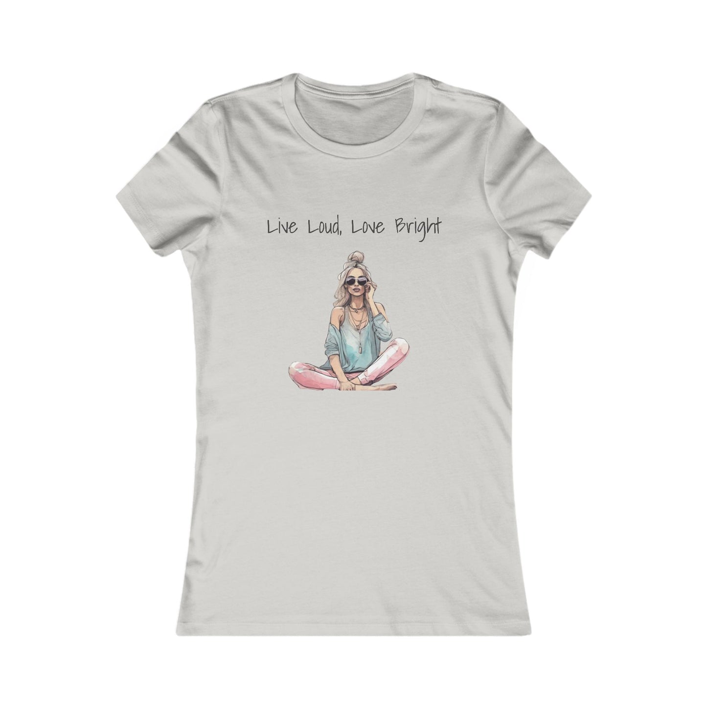 Women's Tee - Live, Love Perfect Tee - Lindsey Lou - Multi-Color Options