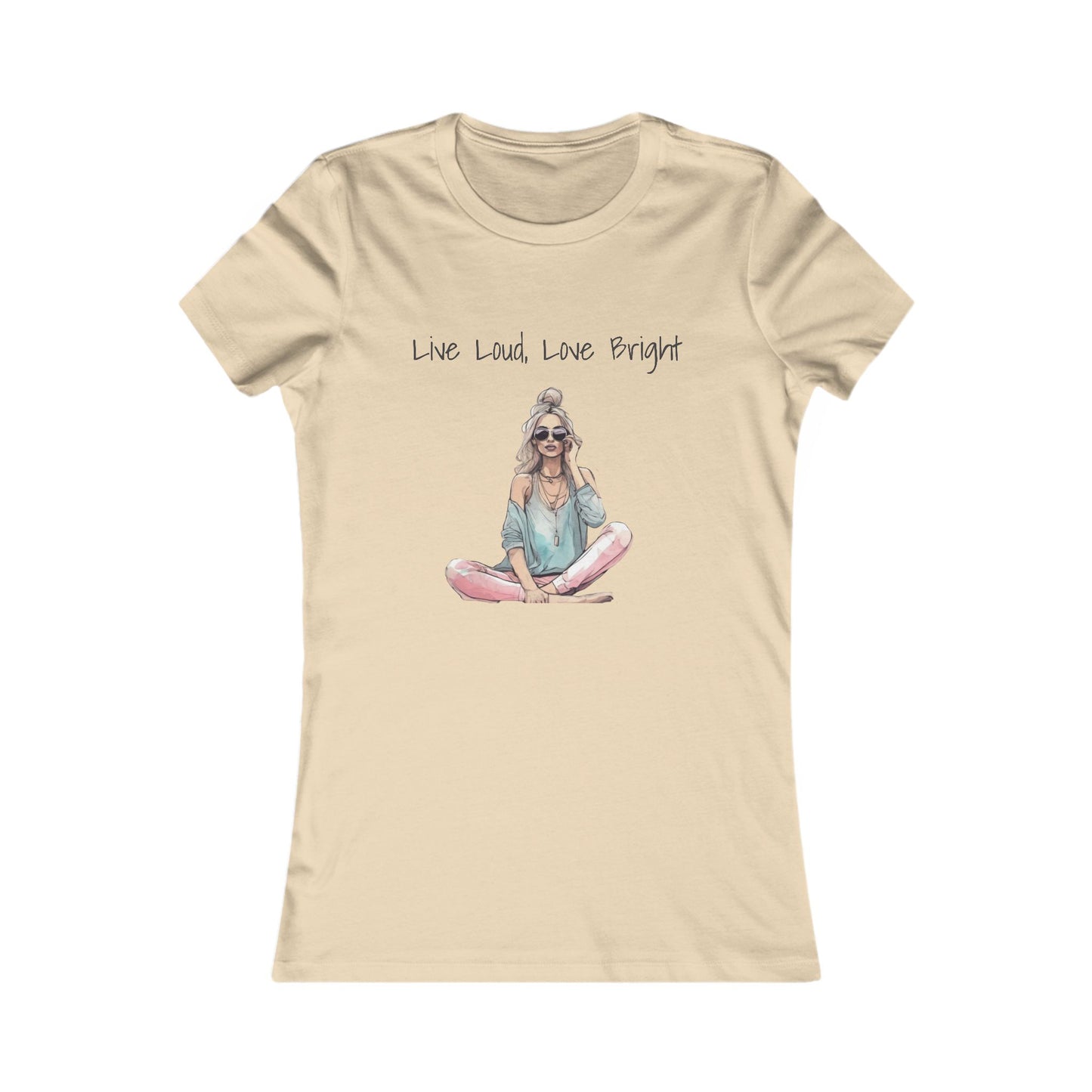 Women's Tee - Live, Love Perfect Tee - Lindsey Lou - Multi-Color Options