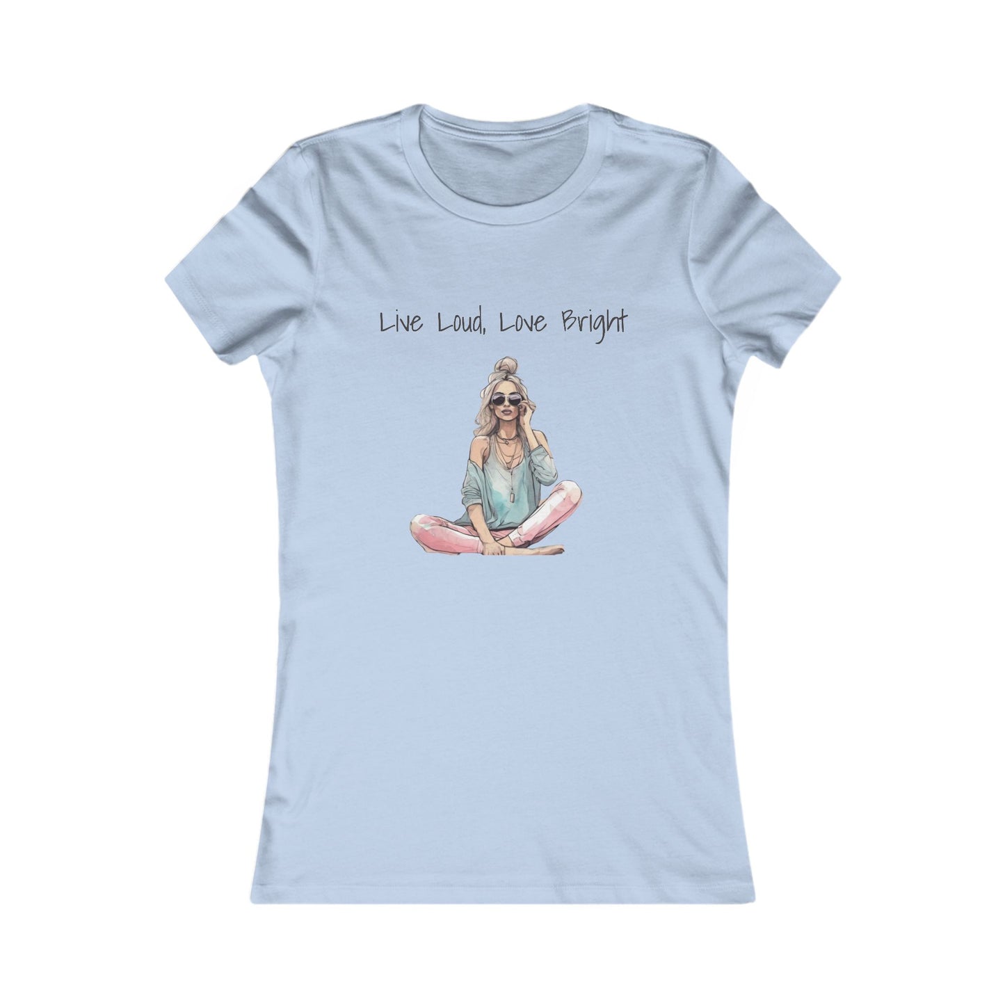 Women's Tee - Live, Love Perfect Tee - Lindsey Lou - Multi-Color Options