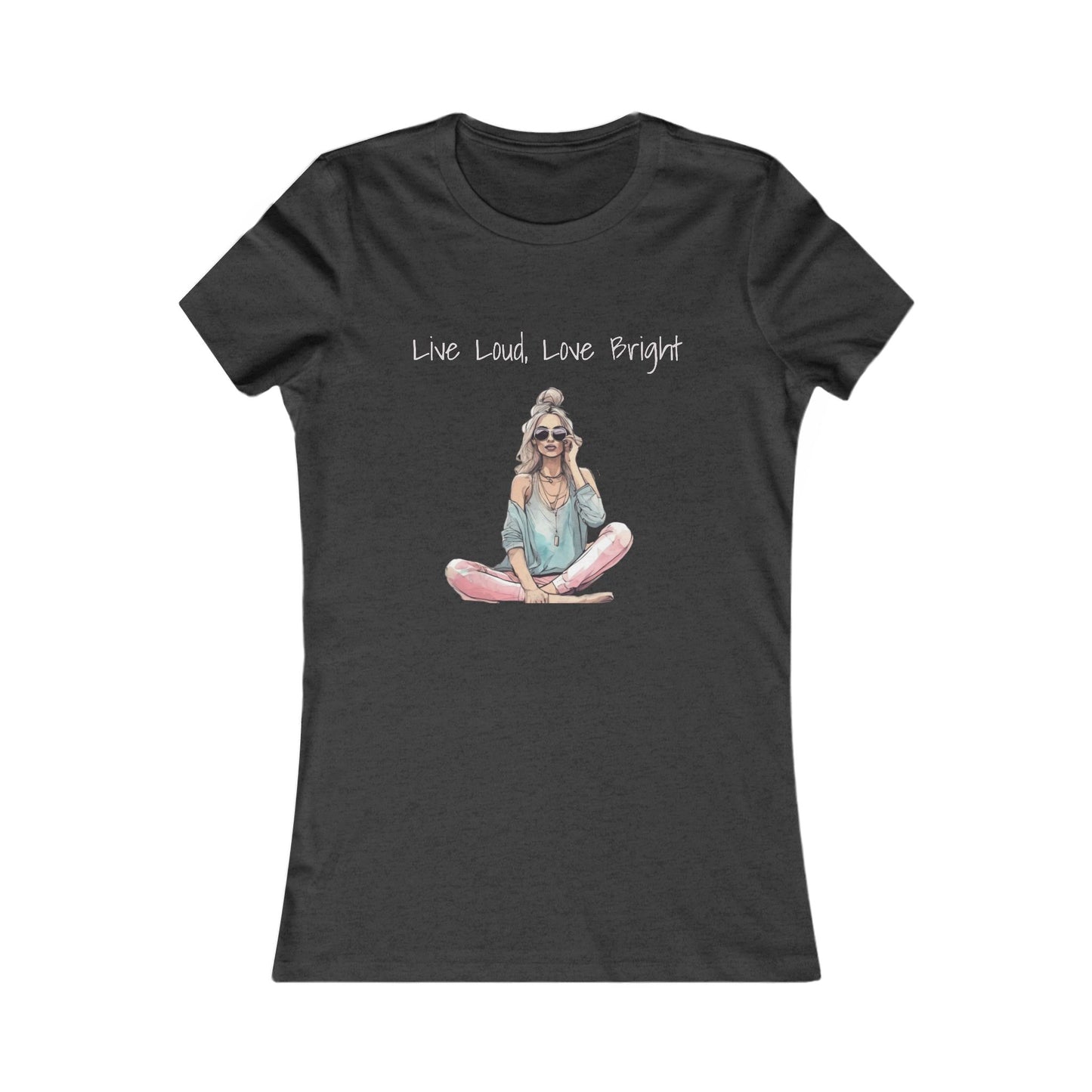 Women's Tee - Live, Love Perfect Tee - Lindsey Lou - Multi-Color Options
